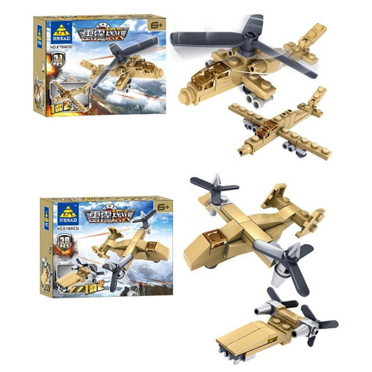 KAZI Super Tanks Building Blocks 16 en 1 Juegos Ladrillos Modelo Brinquedos Juguetes, Rango de edad: 6 años arriba, 84031