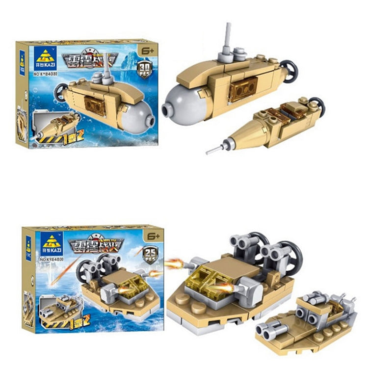 KAZI Super Tanks Building Blocks 16 en 1 Juegos Ladrillos Modelo Brinquedos Juguetes, Rango de edad: 6 años arriba, 84031