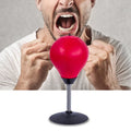 Pelota de boxeo de escritorio para aliviar el estrés, pelota de boxeo Vertical para Fitness con ventosa, HW-1102