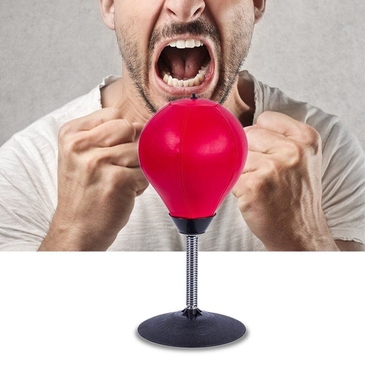 Pelota de boxeo de escritorio para aliviar el estrés, pelota de boxeo Vertical para Fitness con ventosa, HW-1102