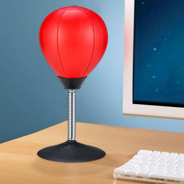 Pelota de boxeo de escritorio para aliviar el estrés, pelota de boxeo Vertical para Fitness con ventosa, HW-1102