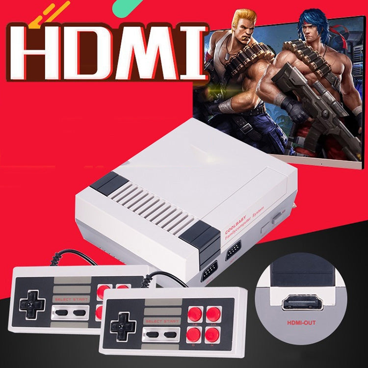 Consola de videojuegos Retro Classic TV Mini HDMI HD, 600 juegos incorporados, 600 Games(EU Plug), 600 Games(US Plug)