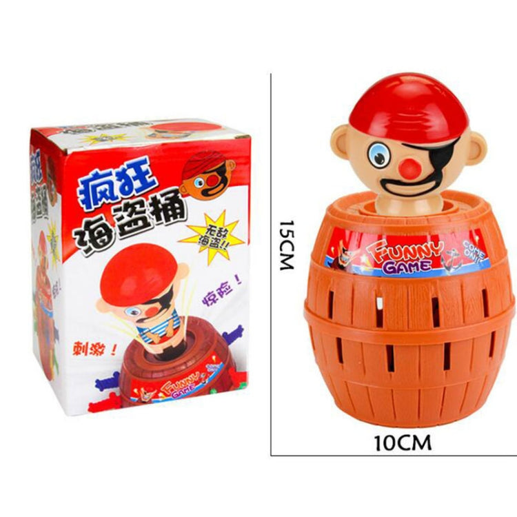 2 PCS Tricky Toys The Pirates Uncle Insert Sword Barrel Juego de mesa, Pirate Barrel