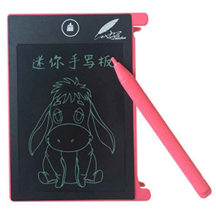 CHUYI, tableta de escritura LCD de 4,4 pulgadas, tablero de dibujo electrónico portátil, almohadillas para garabatos con lápiz óptico para el hogar, la escuela y la oficina, 4.4 inch Blue, 4.4 inch Pink