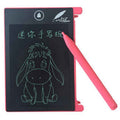 CHUYI, tableta de escritura LCD de 4,4 pulgadas, tablero de dibujo electrónico portátil, almohadillas para garabatos con lápiz óptico para el hogar, la escuela y la oficina, 4.4 inch Blue, 4.4 inch Pink