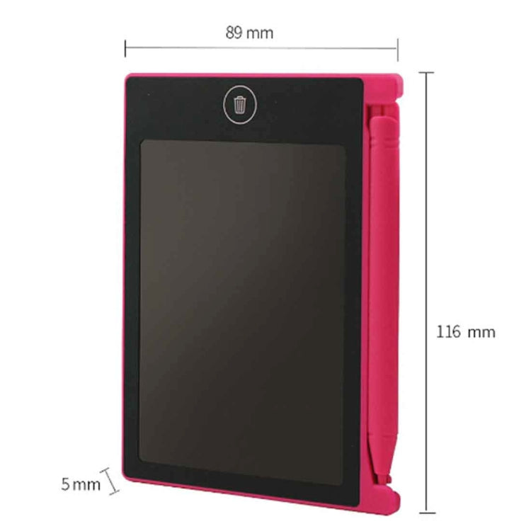 CHUYI, tableta de escritura LCD de 4,4 pulgadas, tablero de dibujo electrónico portátil, almohadillas para garabatos con lápiz óptico para el hogar, la escuela y la oficina, 4.4 inch Blue, 4.4 inch Pink