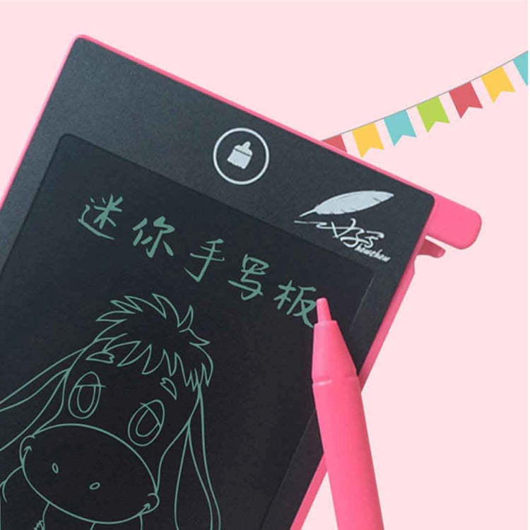 CHUYI, tableta de escritura LCD de 4,4 pulgadas, tablero de dibujo electrónico portátil, almohadillas para garabatos con lápiz óptico para el hogar, la escuela y la oficina, 4.4 inch Blue, 4.4 inch Pink