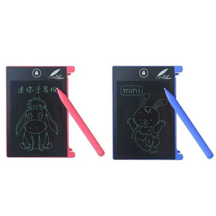 CHUYI, tableta de escritura LCD de 4,4 pulgadas, tablero de dibujo electrónico portátil, almohadillas para garabatos con lápiz óptico para el hogar, la escuela y la oficina, 4.4 inch Blue, 4.4 inch Pink