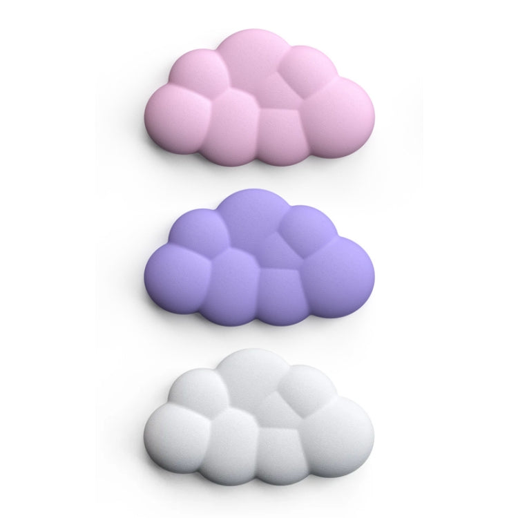 Reposamuñecas en la nube, alfombrilla de ratón de espuma viscoelástica, muñequera de escritorio para oficina