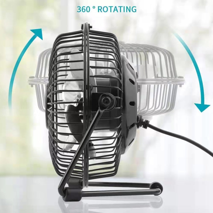 Mini ventilador eléctrico USB de escritorio