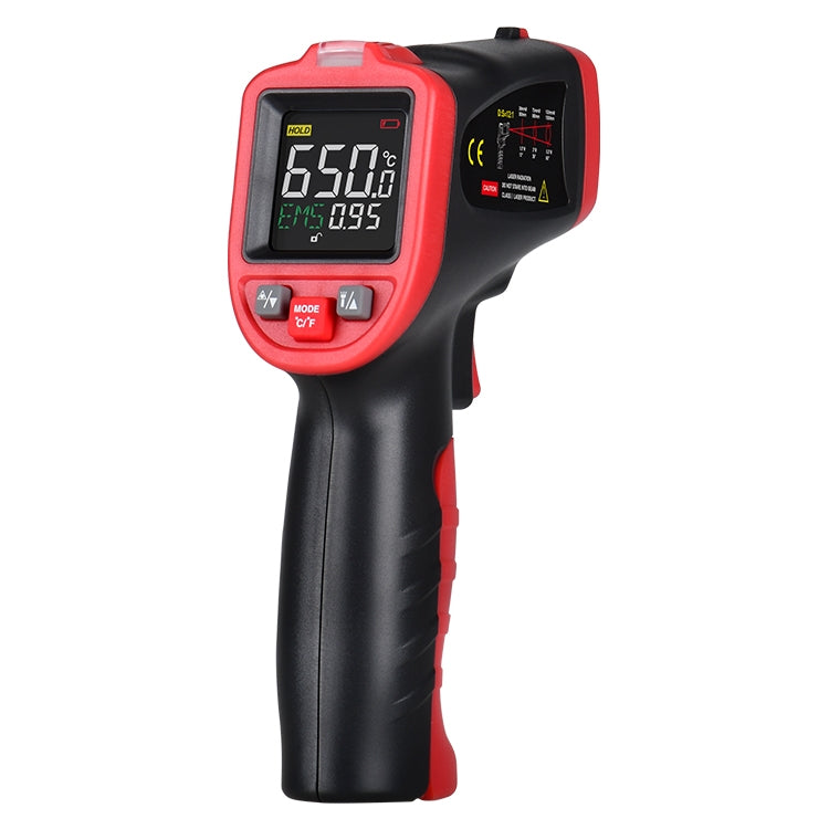 Wintact WT323A -50 grados C ~ 650 grados C Termómetro infrarrojo digital portátil sin contacto para exteriores, WT323A