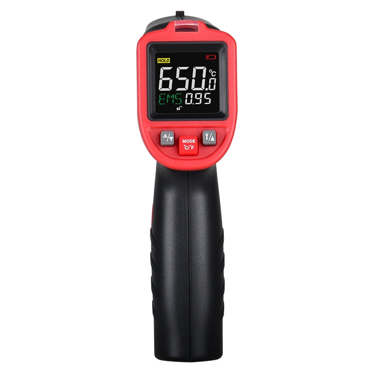 Wintact WT323A -50 grados C ~ 650 grados C Termómetro infrarrojo digital portátil sin contacto para exteriores, WT323A