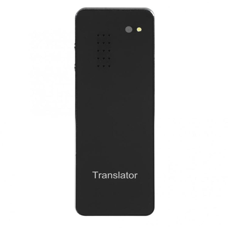 T9 + traductor de voz inteligente WIFI portátil viaje de negocios inteligente en tiempo Real AI traductor máquina de traducción 27 idiomas traductor, T9+ Black