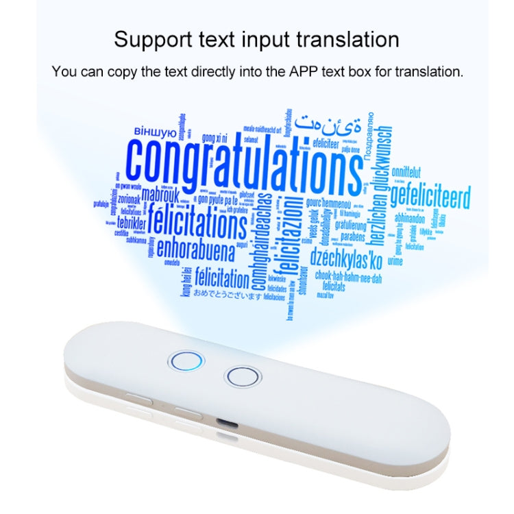 Traductor de voz inteligente portátil T4 AI, máquina de traducción en tiempo Real para viajes de negocios, compatible con 42 idiomas