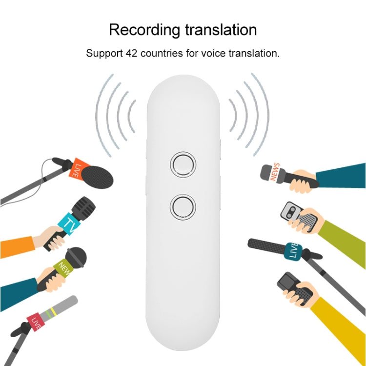 Traductor de voz inteligente portátil T4 AI, máquina de traducción en tiempo Real para viajes de negocios, compatible con 42 idiomas