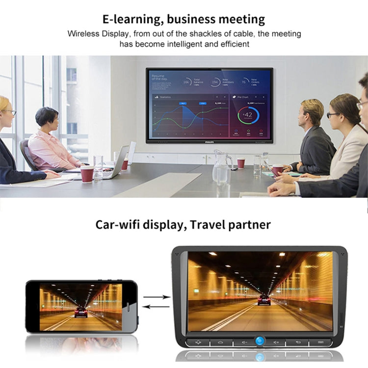 AnyCast M2 Plus Wireless WiFi Display Dongle Receiver Airplay Miracast DLNA 1080P HDMI TV Stick para iPhone, Samsung y otros teléfonos inteligentes Android, M2 Plus