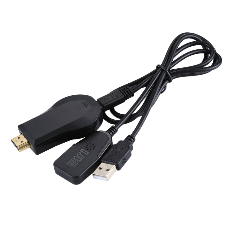 AnyCast M9 Plus Wireless WiFi Display Dongle Receiver Airplay Miracast DLNA 1080P HDMI TV Stick para iPhone, Samsung y otros teléfonos inteligentes Android, M9 Plus