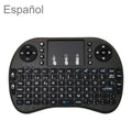 Idioma de soporte: Teclado inalámbrico español i8 Air Mouse con panel táctil para Android TV Box, Smart TV, PC Tablet, Xbox360, PS3, HTPC/IPTV, Spanish