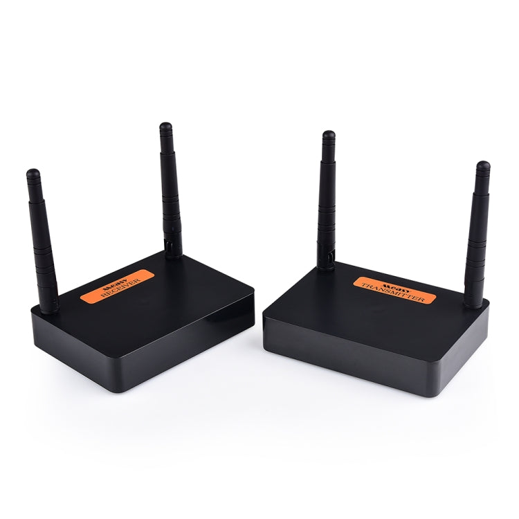 Measy FHD676 Full HD 1080P 3D 5-5.8GHz Transmisor inalámbrico HDMI (Transmisor + Receptor) Distancia de transmisión: 200 m, Especificaciones: Enchufe de la UE, FHD676 (AU Plug), FHD676 (EU Plug), FHD676 (UK Plug), FHD676 (US Plug)
