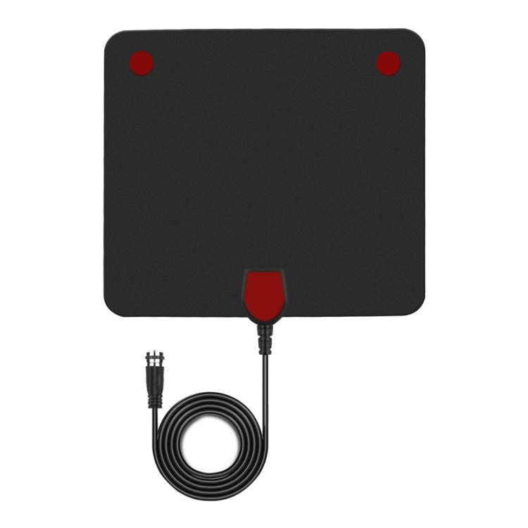 Antena de TV digital HD para interiores ultrafina con amplificador de largo alcance de 50 millas