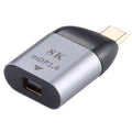 Adaptador macho tipo C a MiniDP 1.4, compatible con efectos visuales 3D