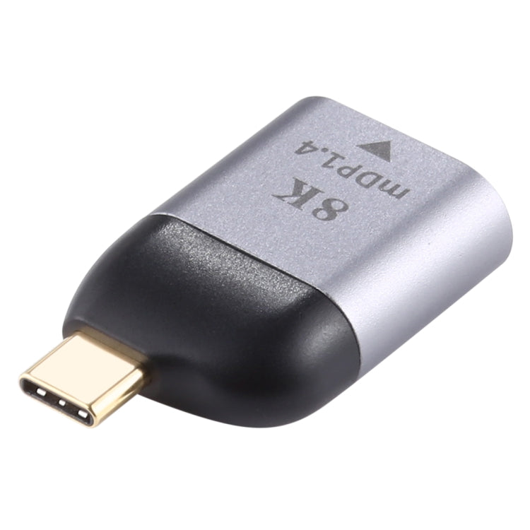 Adaptador macho tipo C a MiniDP 1.4, compatible con efectos visuales 3D