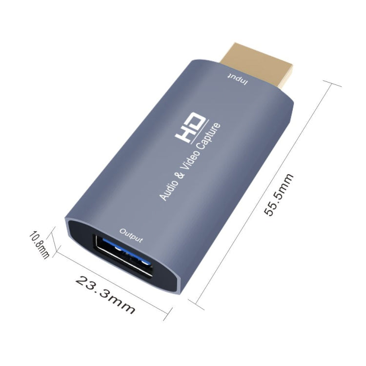 Tarjeta de captura de video Z51 USB hembra a HDMI macho, Z51