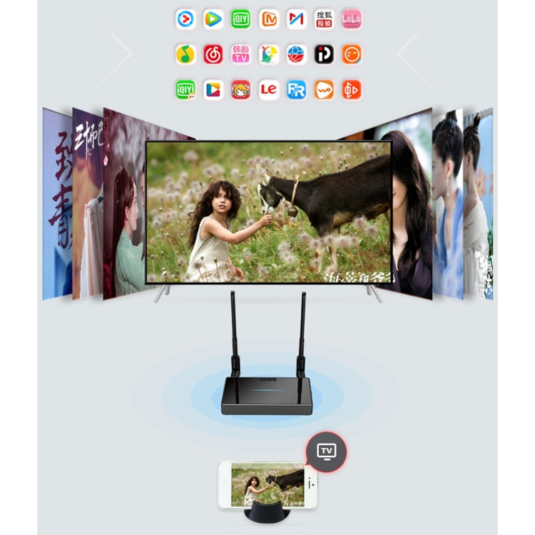 Z2 Wireless HDMI Display Display Dongle Receptor + Kit de transmisor, Receiver + Transmitter