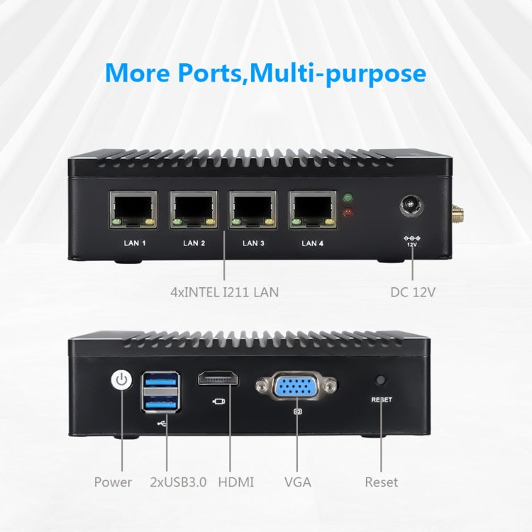 Mini PC con sistema Windows y Linux K660G4, procesador Intel Celeron N2840 Quad-Core 2M Cache, 1,83 GHz, hasta 2,25 GHz, 8 GB de RAM + 128 GB SSD, enchufe de EE. UU., 8GB+128GB AU Plug, 8GB+128GB EU Plug, 8GB+128GB UK Plug, 8GB+128GB US Plug