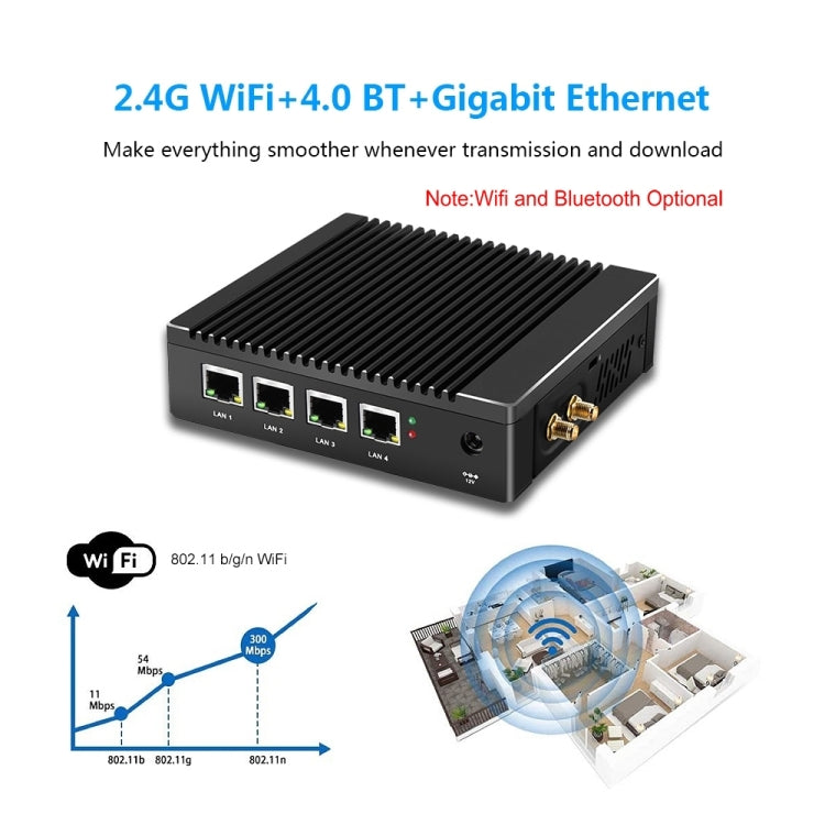 Mini PC con sistema Windows y Linux K660G4, procesador Intel Celeron N2840 Quad-Core 2M Cache, 1,83 GHz, hasta 2,25 GHz, 8 GB de RAM + 128 GB SSD, enchufe de EE. UU., 8GB+128GB AU Plug, 8GB+128GB EU Plug, 8GB+128GB UK Plug, 8GB+128GB US Plug