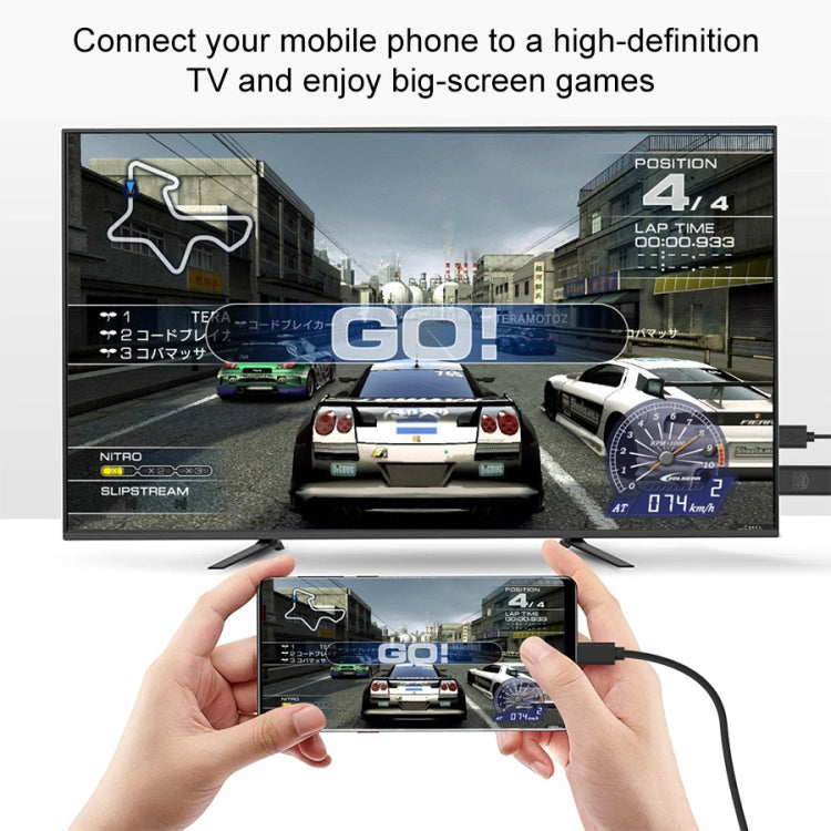 Cable de plástico HDTV UC502 USB-C / Type-C 4K 60Hz, UC502