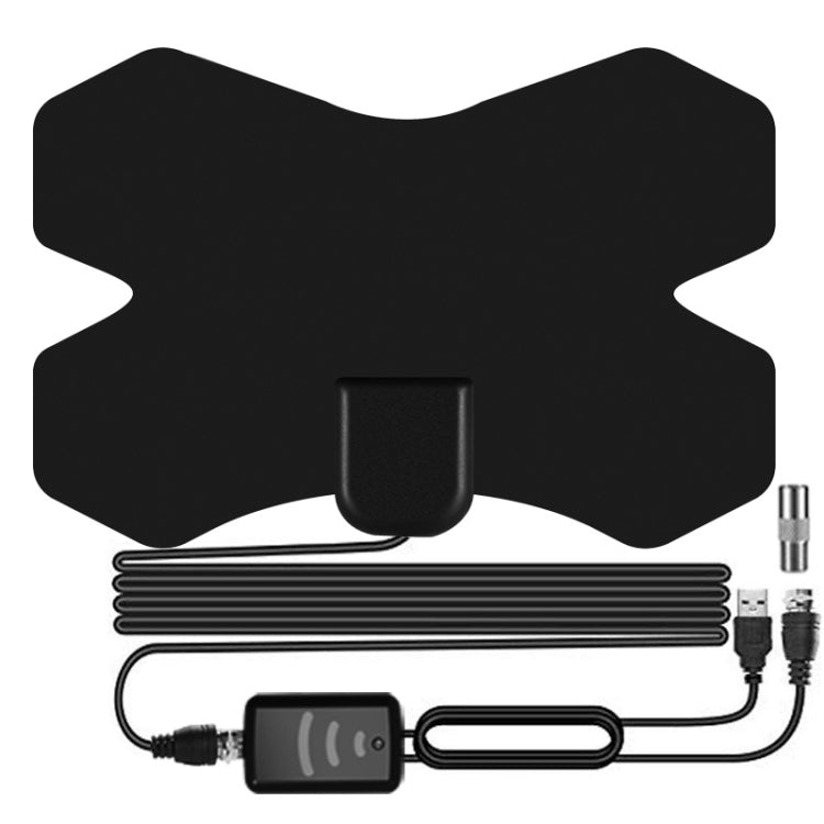 MYC-HDTV050 X Shield 25dB 4K HDTV Antena, rango de recepción: 150 millas, MYC-HDTV050