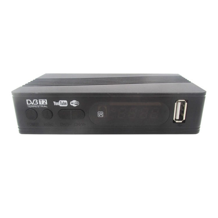 Decodificador receptor T15-T2 1080P Full HD DVB-TC/C, enchufe de la UE