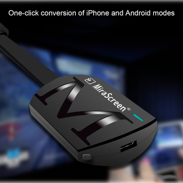 MiraScreen G4 Dongle HDMI inalámbrico HD 1080P TV Stick WiFi Reproductor multimedia Miracast, G4