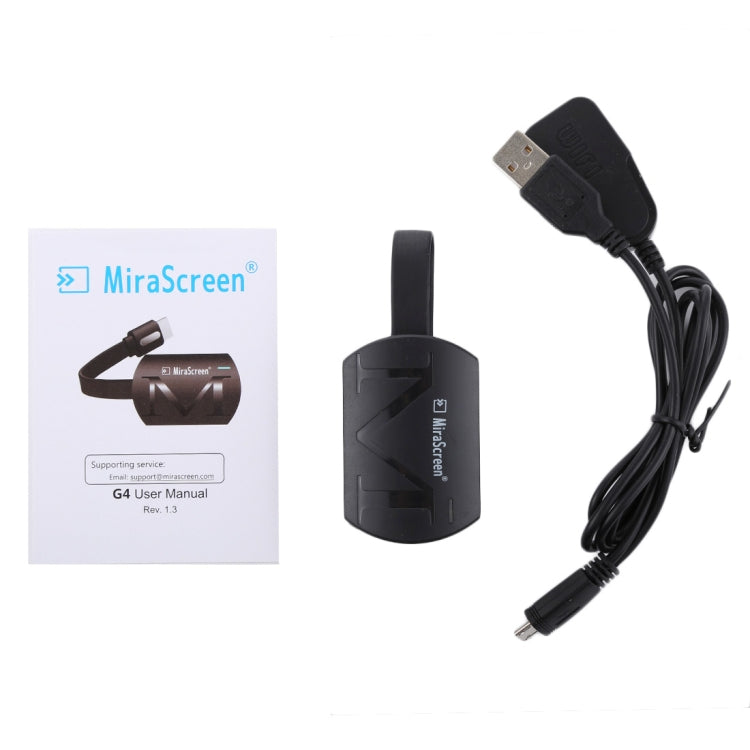MiraScreen G4 Dongle HDMI inalámbrico HD 1080P TV Stick WiFi Reproductor multimedia Miracast, G4
