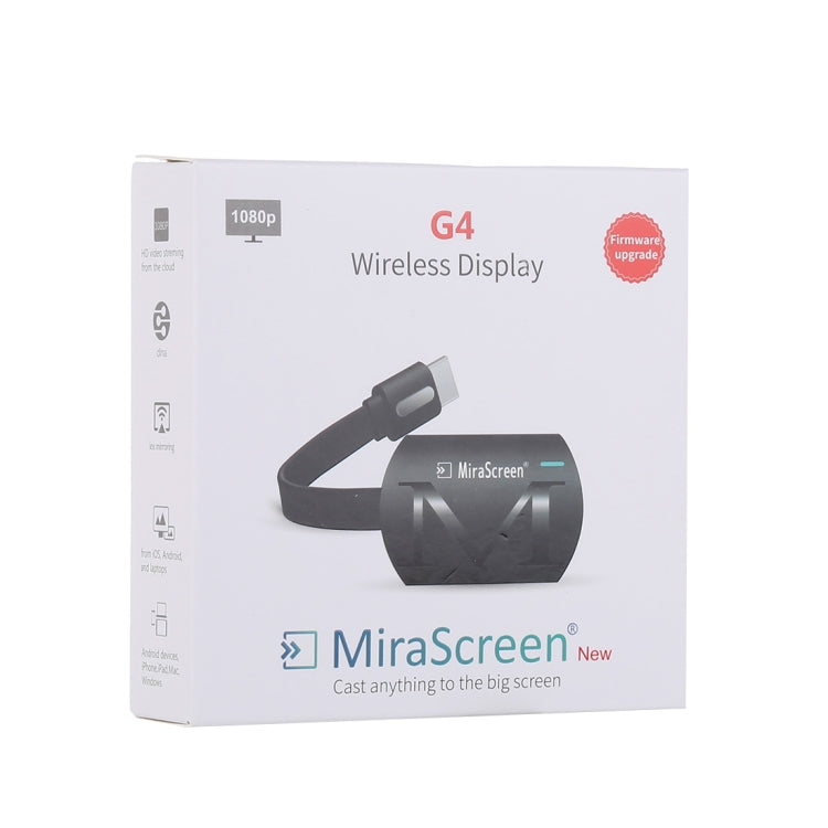MiraScreen G4 Dongle HDMI inalámbrico HD 1080P TV Stick WiFi Reproductor multimedia Miracast, G4