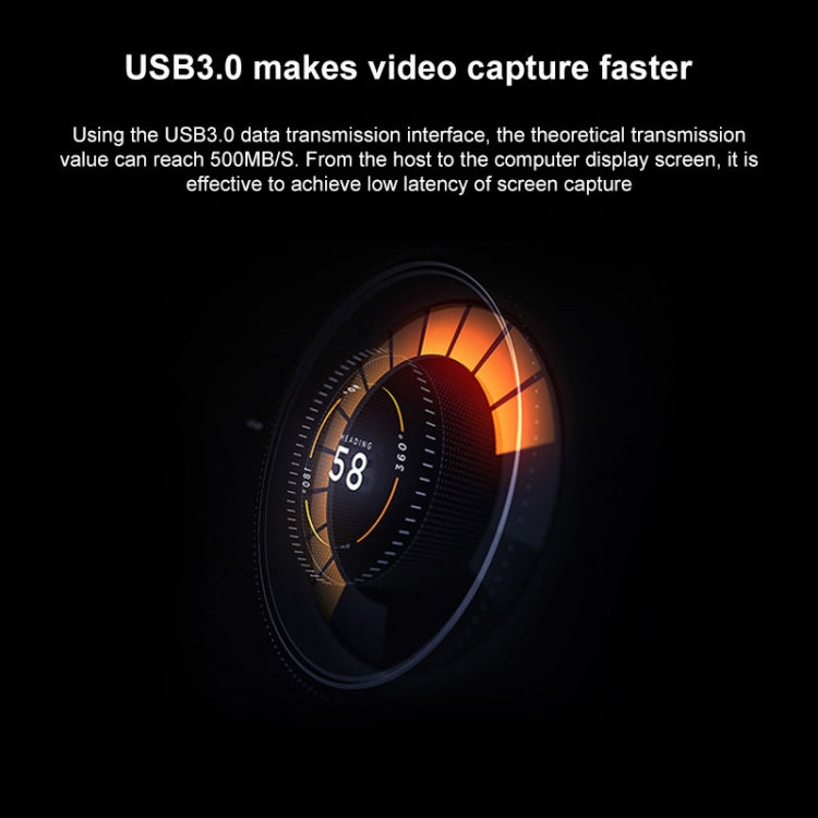 Z28 Profesional HDMI Hembra + Micrófono + Entrada de línea a HDMI Hembra USB 3.0 Caja de captura de audio y video, Z28