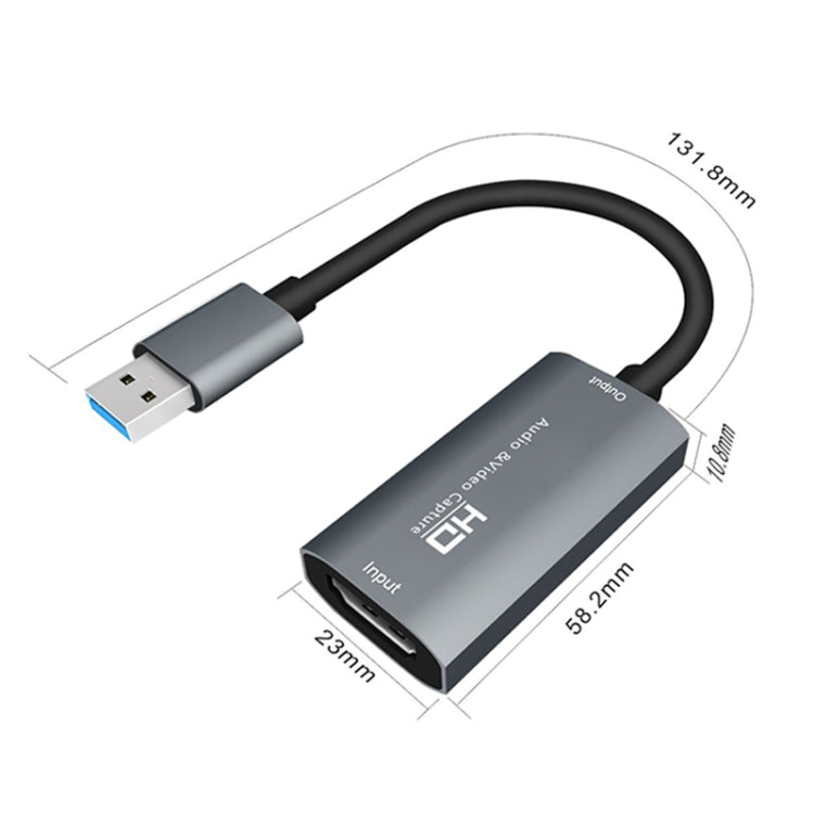 Z29 HDMI Hembra a USB 2.0 Macho + Audio VideoCapture Box, Z29