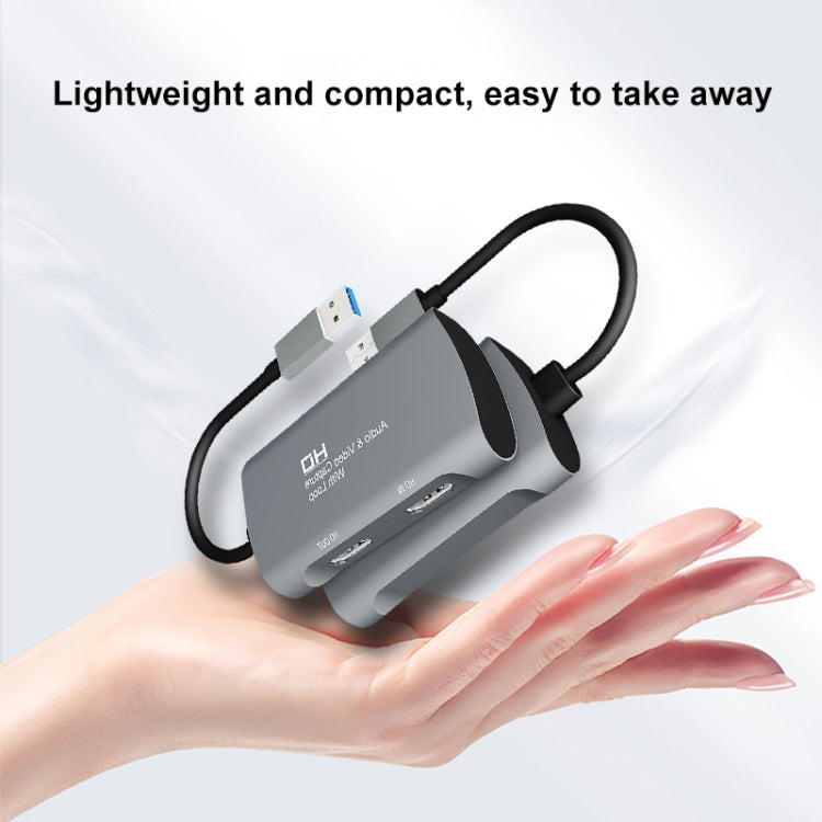 Caja de captura de vídeo Z31 HDMI hembra a HDMI hembra + Audio + USB 2.0, Z31