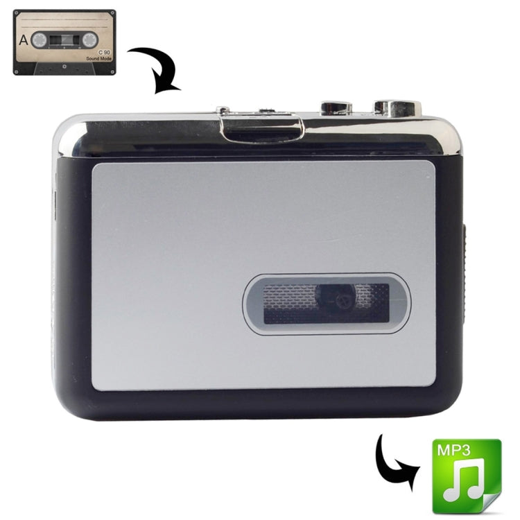 Convertidor de cinta de casete USB a MP3 Captura de audio Reproductor de música, Tape to MP3