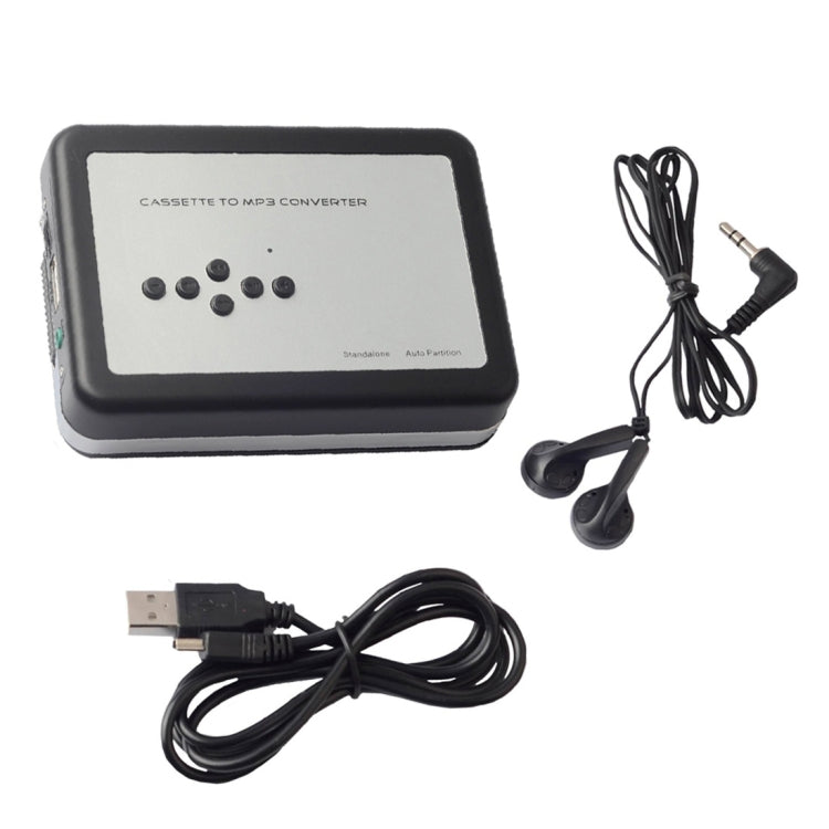 Convertidor de cinta de casete USB a MP3 Captura de audio Reproductor de música, Tape to MP3
