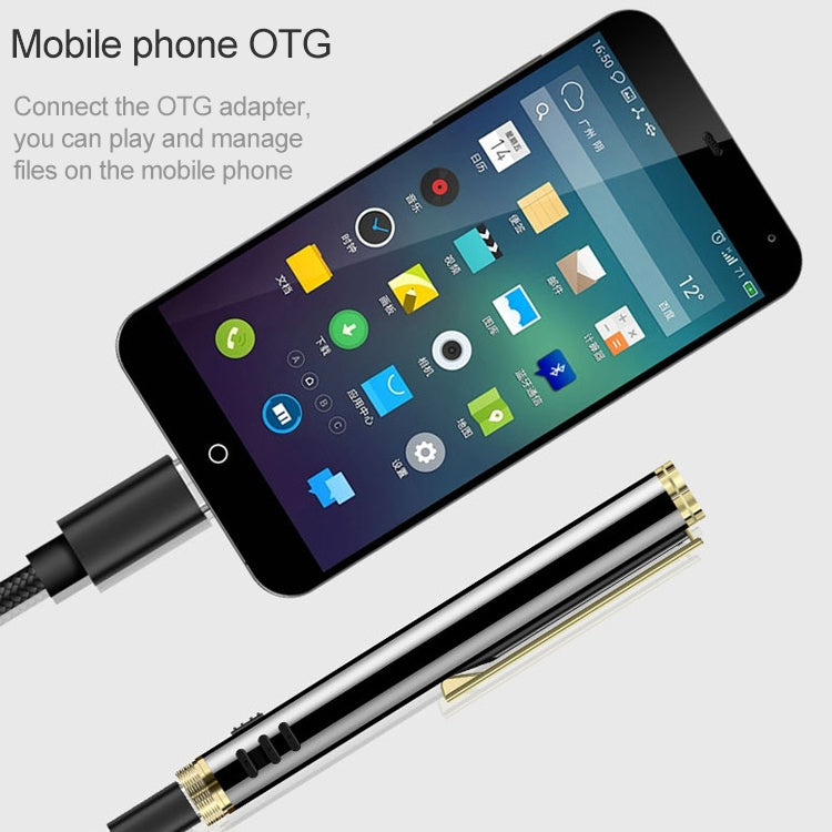Original Lenovo B628 32GB Control de voz inteligente Pluma de grabación de forma de pluma de reducción de ruido