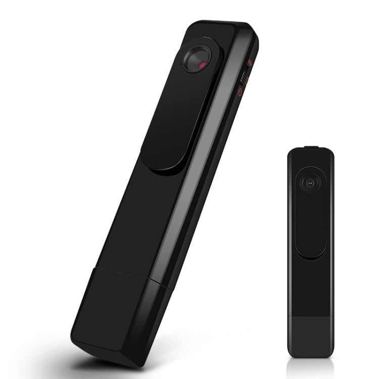 C181 1080P Mini clip trasero 130 grados Pequeño gran angular Reunión Conferencia Grabadora de video profesional Pluma sin tarjeta TF, Without TF Card