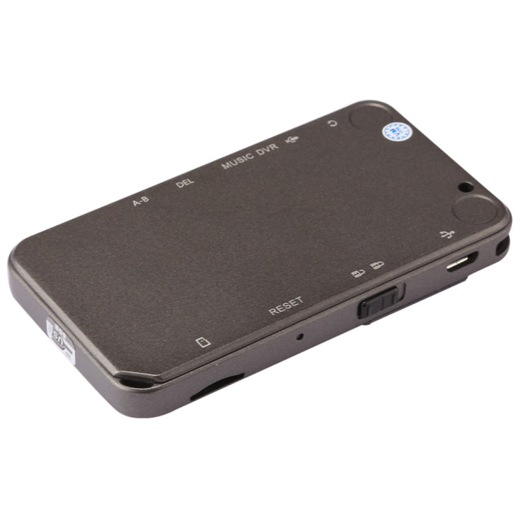 Grabadora de voz de audio portátil VM181, 8GB, admite reproducción de música / tarjeta TF / LINE-IN y grabación telefónica