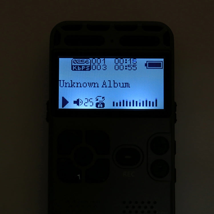 Grabadora de voz de audio portátil VM181, 8GB, admite reproducción de música / tarjeta TF / LINE-IN y grabación telefónica