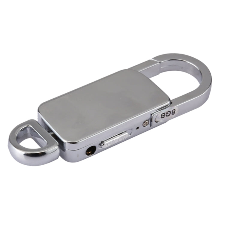 Llavero con grabadora de voz de audio portátil VM800, 8 GB, compatible con reproducción de música