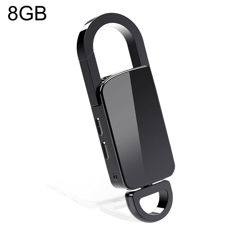 S20 8GB Llavero HD Reducción de ruido Pluma de grabación portátil, 8GB