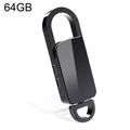 S20 64GB Llavero HD Reducción de ruido Pluma de grabación portátil, 64GB