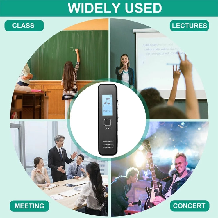 Grabadora de voz sin pérdidas con sonido HD digital de audio portátil SK007, SK007