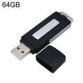 Grabadora de voz de disco U portátil recargable SK868 de 64 GB, 64GB